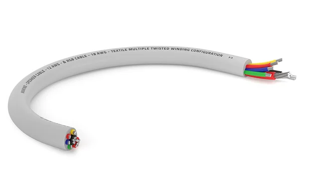 HERTZ Marine høyttalerkabell 3,3 mm² RGB IP67 marinegraderte høyttalerkabel 