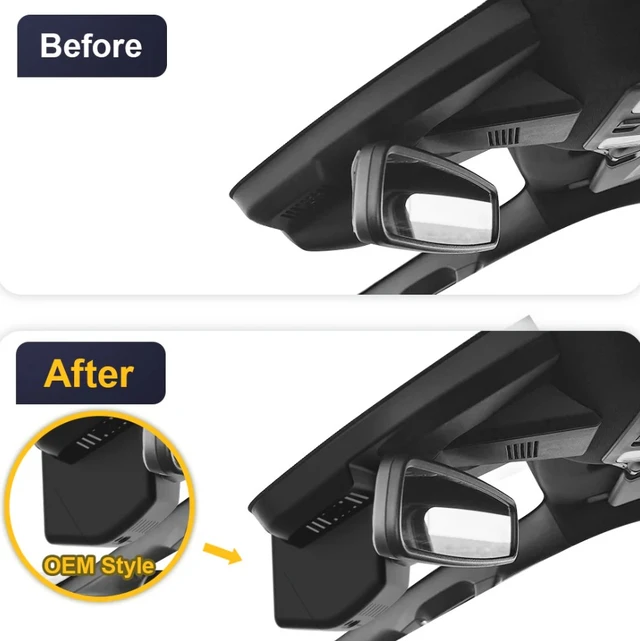 FITCAMX Integrert 4K Dashcam (foran) VW Amarok / Ford Ranger (2023 - 2025) 