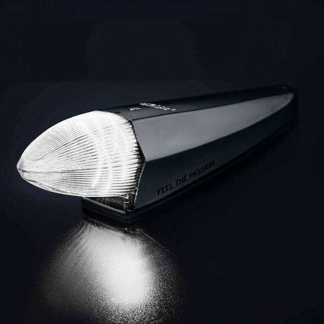 Strands IZE LED torpedo black Bullet Varsellys og hvitt/orange markeringslys 