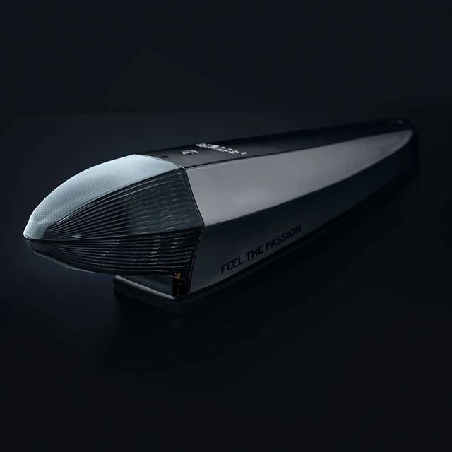 Strands IZE LED torpedo black Bullet Varsellys og hvitt/orange markeringslys 