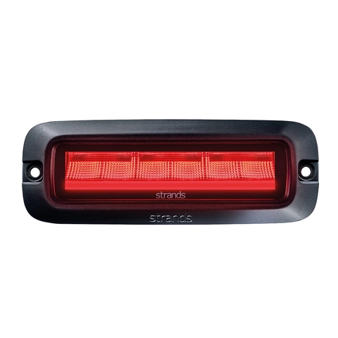 Strands baklys, multible options klart glass, 12-32V