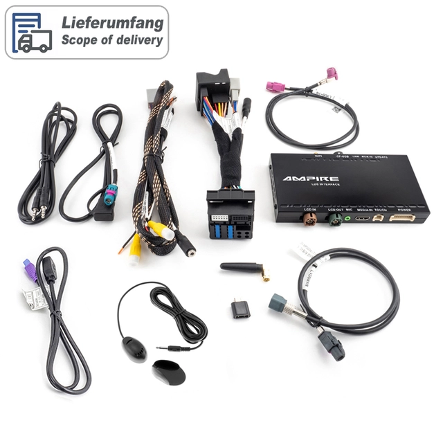 Ampire Trådløs Apple Carplay/AndroidAuto Mecedes Benz m/NTG 4.5/4.7 