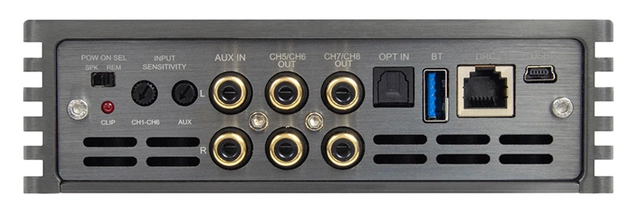 Musway 4-kanals DSP-forsterker 540W RMS 