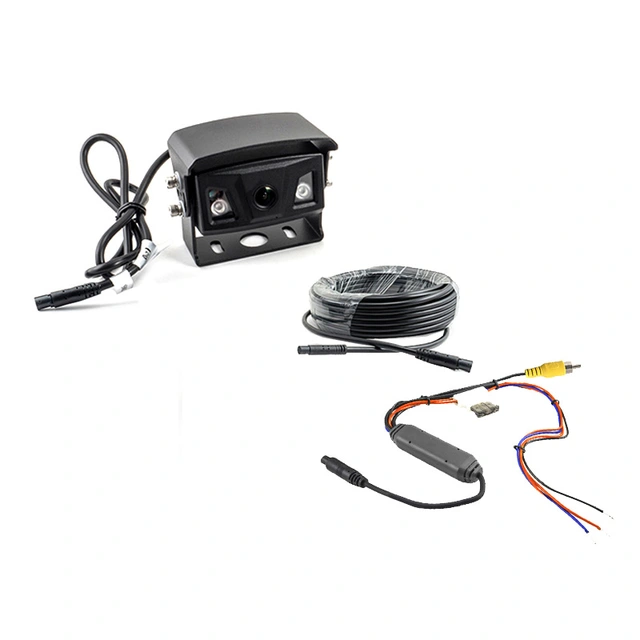 Ampire Heavy-Duty kamera (CVBS) IP69K, 10m kabel, CVBS 