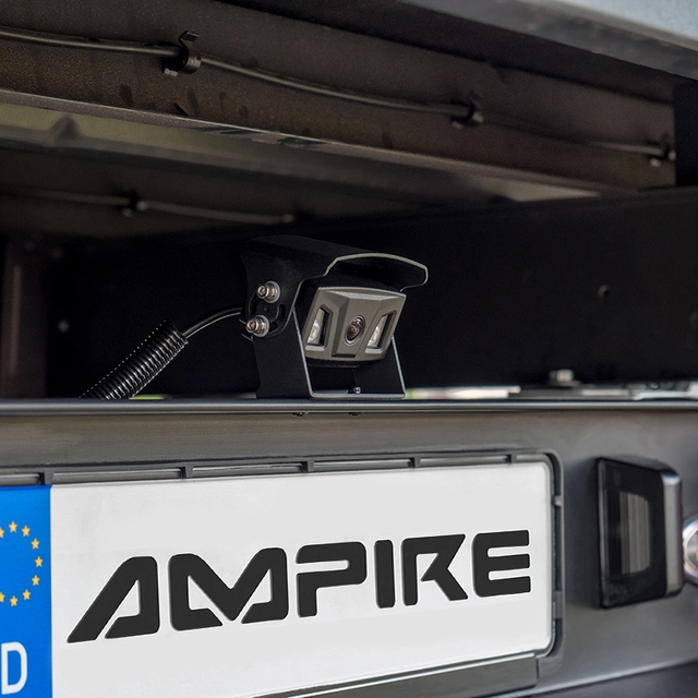 Ampire Heavy-Duty kamera (AHD) IP69K, 10m kabel, AHD 