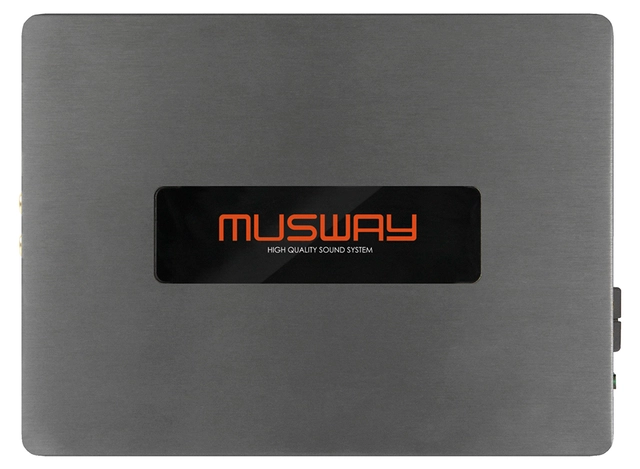 Musway 6-kanals DSP-forsterker u/ISO 780W RMS i 2 Ohm 