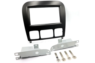 InCarTec Monteringsramme 2-DIN MB S-klasse (1999 - 2005) Sort