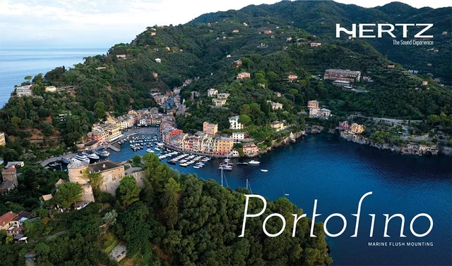 Hertz Marine PORTOFINO 100 S2W, 10"sub Vegg/tak montering,Sprutsikker IP65,500W 