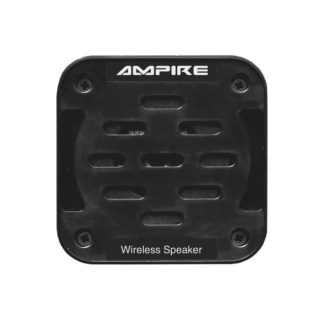 Ampire parkeringshjelp 4-veis Matt svart, sensormontering bakfra 