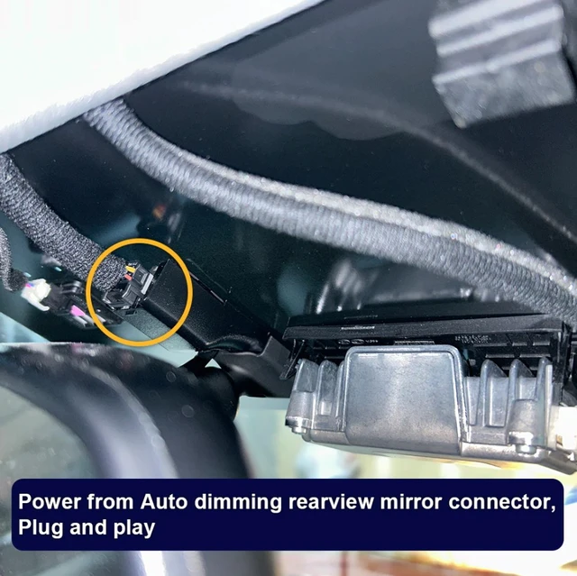 FITCAMX Integrert 4K Dashcam (foran) Hyundai Kona 2022-2023 