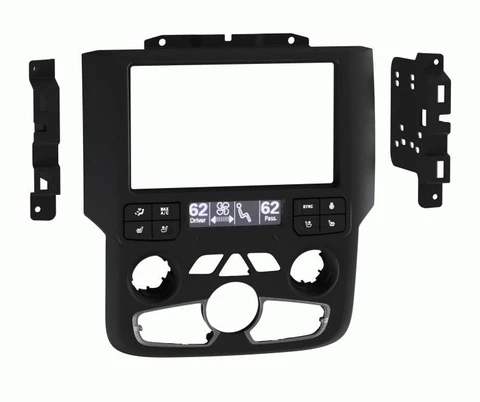 Connects2 monteringssett 2-DIN Dodge RAM (2013 - 2022) m/8" touchskjerm
