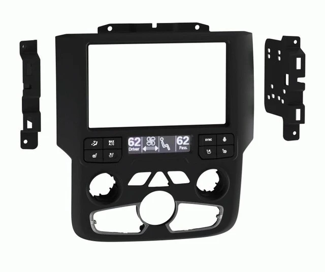 Connects2 monteringssett 2-DIN Dodge RAM (2013 - 2022) m/8" touchskjerm 