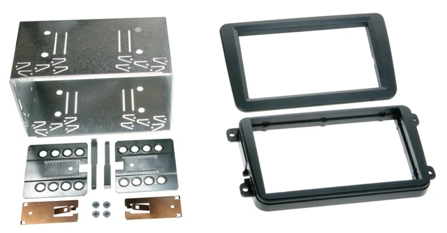 ConnectED Premium monteringskit 2-DIN VW/Skoda RCD/RNS-formfaktor 