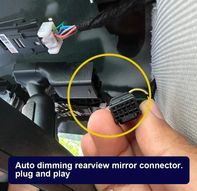 FITCAMX Integrert 4K Dashcam (foran) Hyundai Kona 2024 --> 