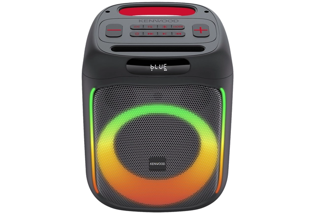 Kenwood partyhøyttaler Bluetooth med lys-effekter 