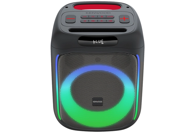 Kenwood partyhøyttaler Bluetooth med lys-effekter 