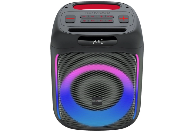 Kenwood partyhøyttaler Bluetooth med lys-effekter 