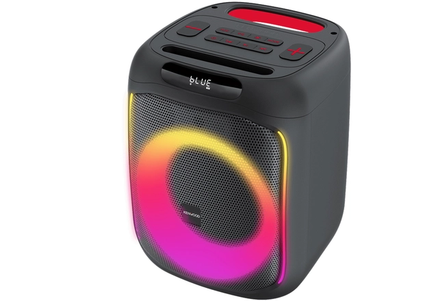 Kenwood partyhøyttaler Bluetooth med lys-effekter 
