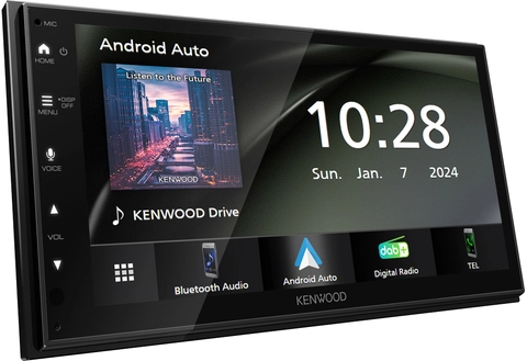 Kenwood DMX5023DABS 2-DIN MEDIASPILLER -  DAB BT USB/IPHONE