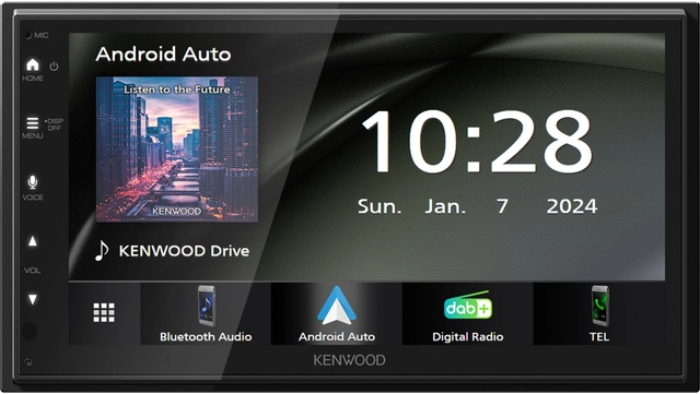 Kenwood DMX5023DABS 2-DIN MEDIASPILLER -  DAB BT USB/IPHONE 