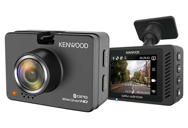 Kenwood DRVA510W dashcam Dashcam med trådløst WiFi 2K og GPS 