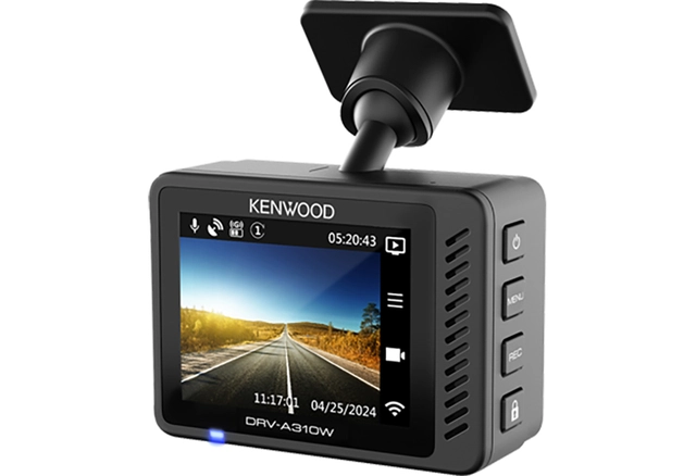 Kenwood DRVA310W dashcam Dashcam med trådløst WiFi og GPS 