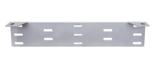 Strands Ekstralysholder Rustfri, for LED-bar eller 2 lys