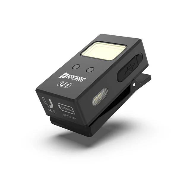 Speras U1 lommelykt/arbeidslys/leselys 500lm / 75 meter kastelengde 