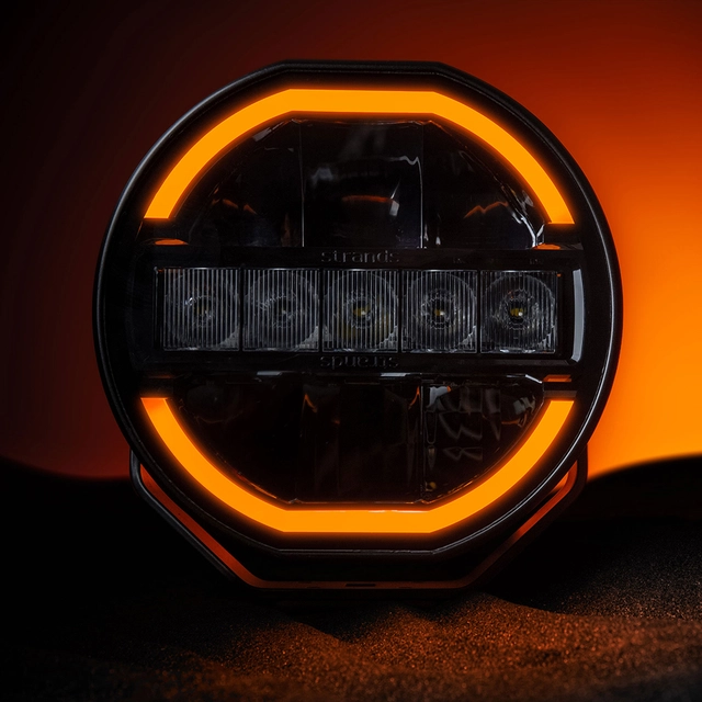 Strands SKYLORD, 7" Svart LED ekstralys, 108 Watt, 8.250 Lumen 