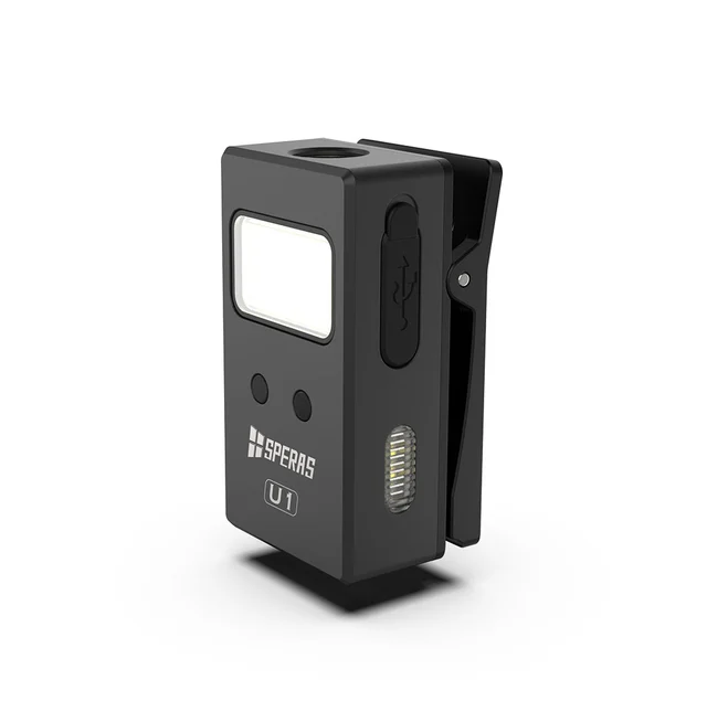 Speras U1 lommelykt/arbeidslys/leselys 500lm / 75 meter kastelengde 