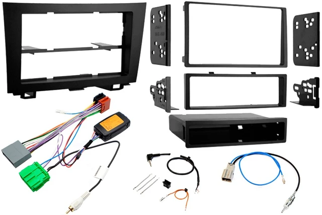 InCarTec Komplett monteringskit 2-DIN Honda CR-V (2007 - 2012) m/Navi og sub 