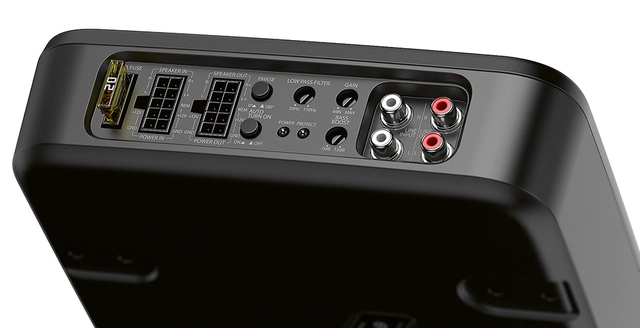 Harman/Kardon premium kompakt woofer 7" Aktiv 7" bilsubwoofer, 125 W RMS 