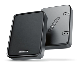 Harman/Kardon premium kompakt woofer 7" Aktiv 7" bilsubwoofer, 125 W RMS