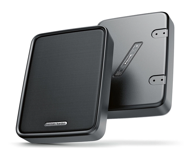 Harman/Kardon premium kompakt woofer 7" Aktiv 7" bilsubwoofer, 125 W RMS 