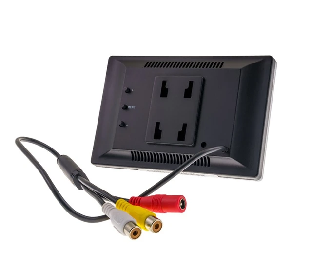 Ampire 5" TFT  LCD-Skjerm Med 2 videoinnganger (AHD/CVBS) 