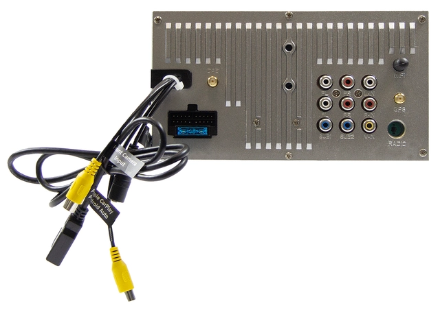 ESX 7" LCD/DAB+/FM/USB/SD/BT 2-DIN DAB mediaspiller med masse utstyr 