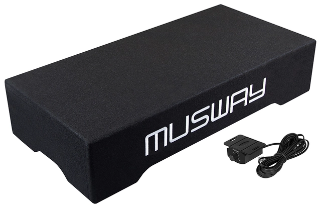 Musway MF210A, 10" Subwoofer med slave 800W max / 400W RMS 