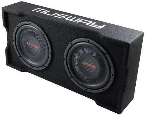 Musway MF210Q-2 10" Subwoofer med slave