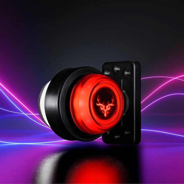 Strands Posisjonslys Freedom Viking LED, rødt 12-24V 