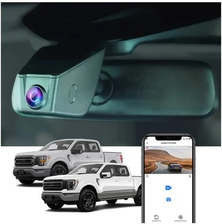 FITCAMX Integrert 4K Dashcam (foran) Ford F-150 / F-250 Raptor (2021 --&gt;)