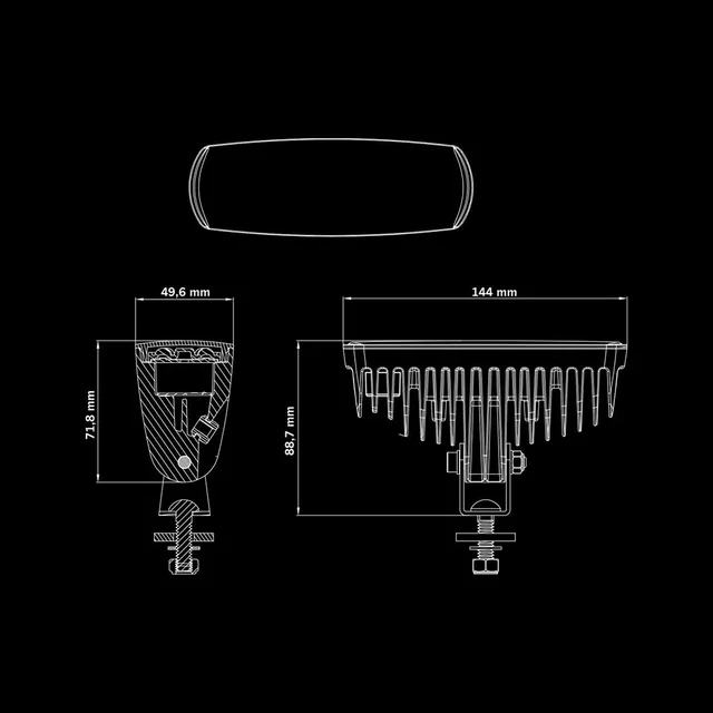 Strands NUUK E-line Ryggelys 