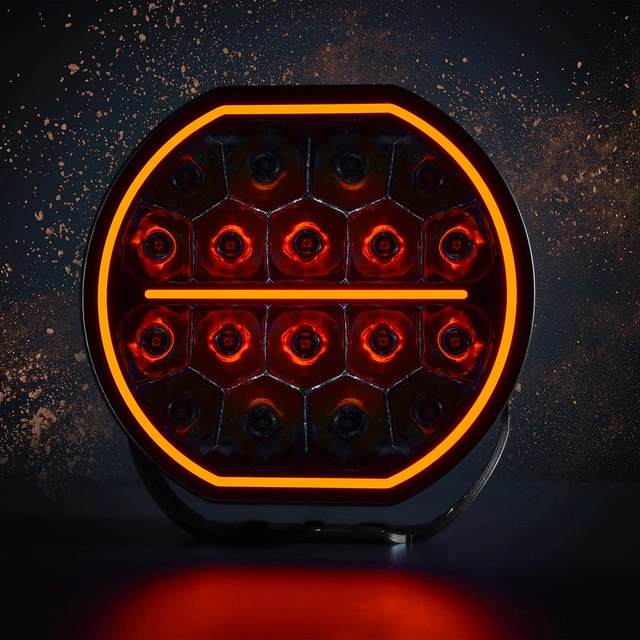 Strands Big Energy, 9" EB Extended Beam LED ekstralys, 126 Watt, 10.700 Lumen 