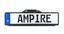 Ampire Skiltplate med ryggekamera AHD 1080P 30F/CVBS NTSC