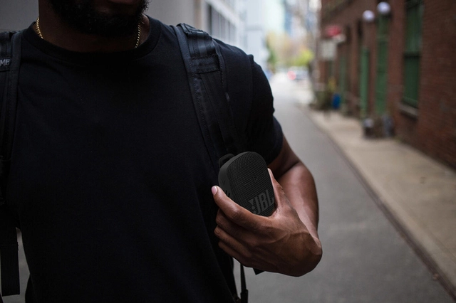 JBL WIND3S bærbar BT høyttaler grå Kompakt BT med feste for sykkelstyre 