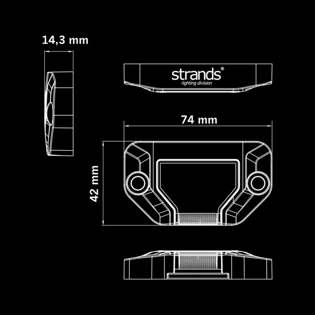 Strands Unity Rock arbeidslampe LED 
