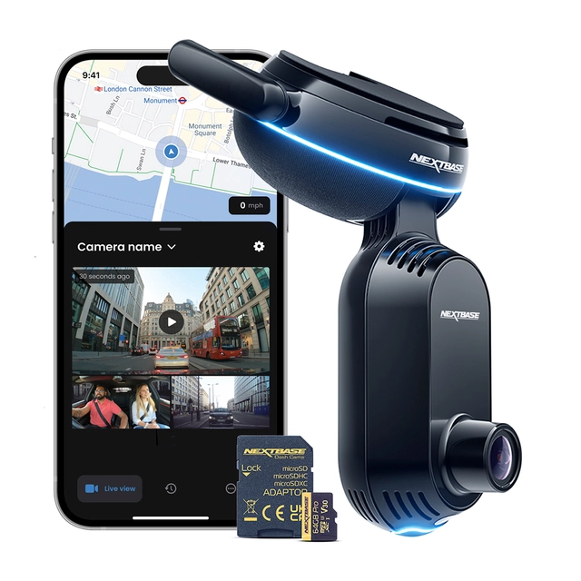Nextbase IQ4K dashcam Full 4K, GPS, WiFi, BT, AI 