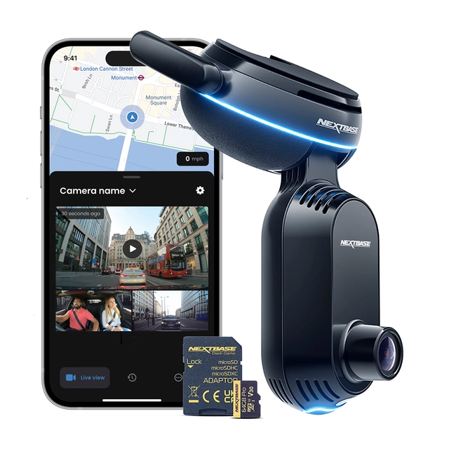 Nextbase IQ2K dashcam 2K, GPS, WiFi, BT, AI 