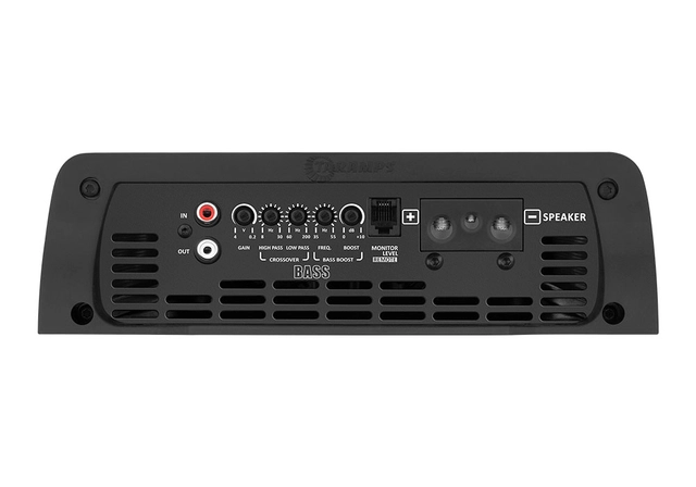 Taramps Bilforsterker 1x8000W 0,5~2ohm 0,5~2 ohm Sort utførelse / RGB 