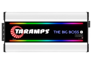 Taramps Bilforsterker 1x8000W 0,5~2ohm 0,5~2 ohm Hvit utf&#248;relse / RGB
