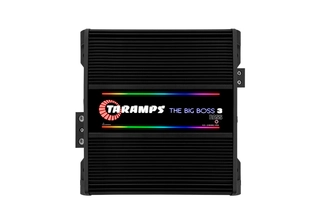 Taramps Bilforsterker 1x3000W 0,5~2ohm 0,5~2 ohm Sort utf&#248;relse / RGB